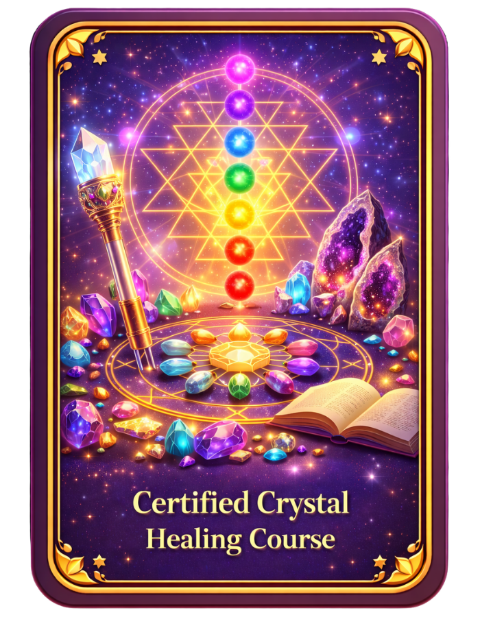 certified crystal healing course