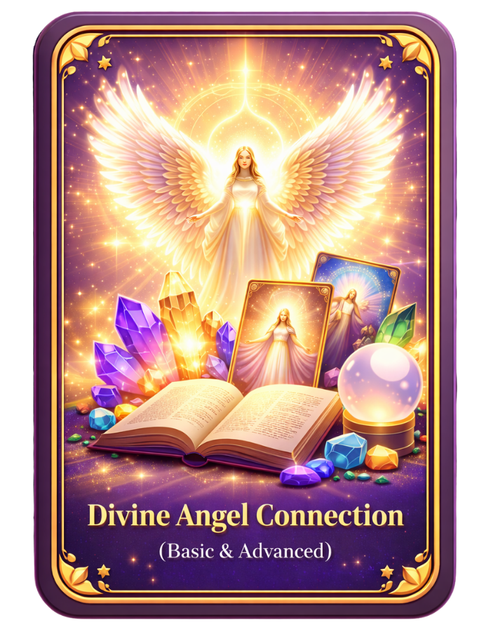 divine angel connection course graphic